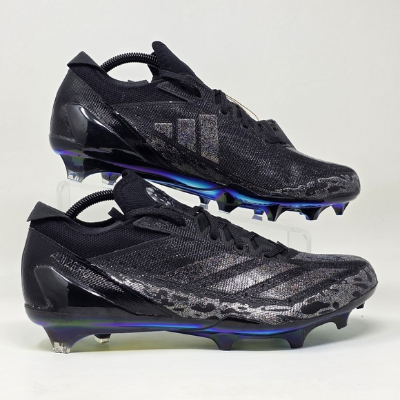 Adidas Electric Speed Juice Black Football Cleats IE4414 Men's Size 11.5 New - Picture 2 of 11